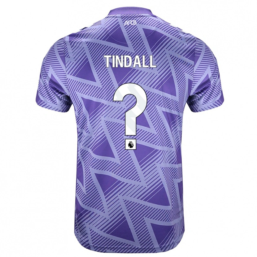Danxen Kinderen Levi Tindall #0 Licht Violet Rood Wit Uitshirt Uittenue 2026/27 T-Shirt België