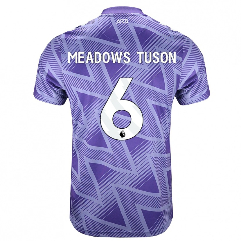Danxen Kinderen Freya Meadows Tuson #6 Licht Violet Rood Wit Uitshirt Uittenue 2026/27 T-Shirt België