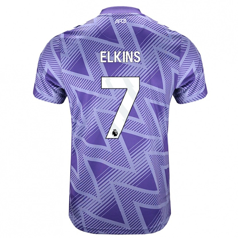 Danxen Kinderen Elle Elkins #7 Licht Violet Rood Wit Uitshirt Uittenue 2026/27 T-Shirt België