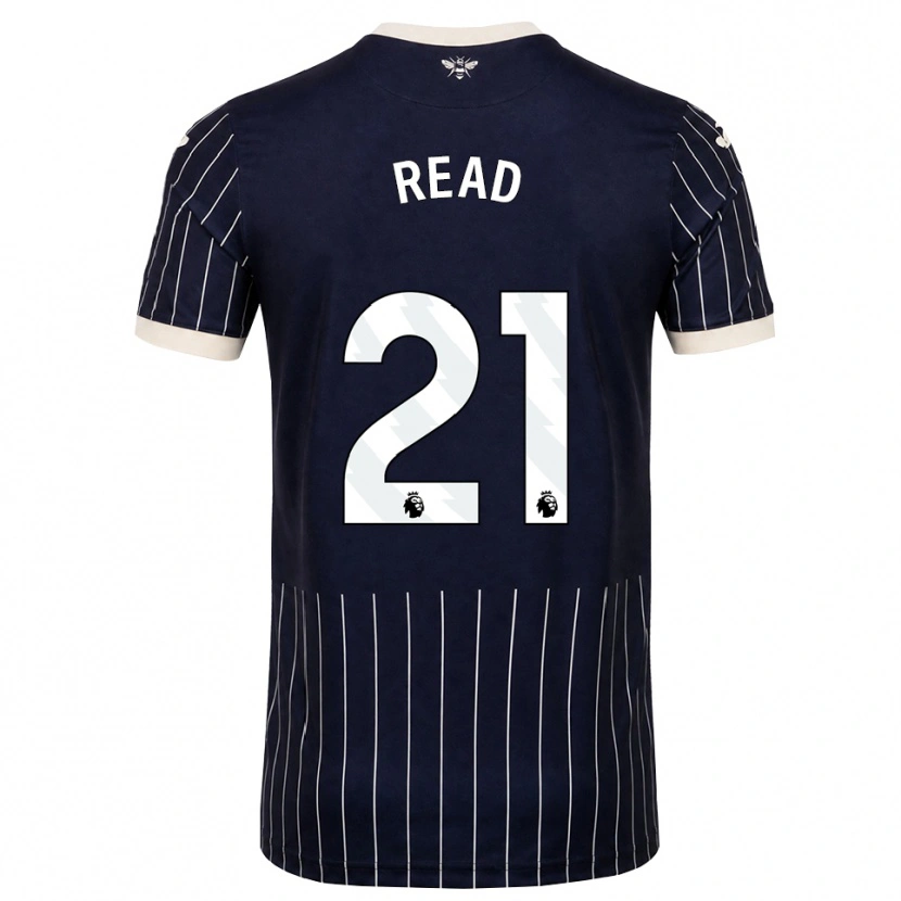 Danxen Kinderen Samantha Read #21 Zwart Wit Uitshirt Uittenue 2026/27 T-Shirt België