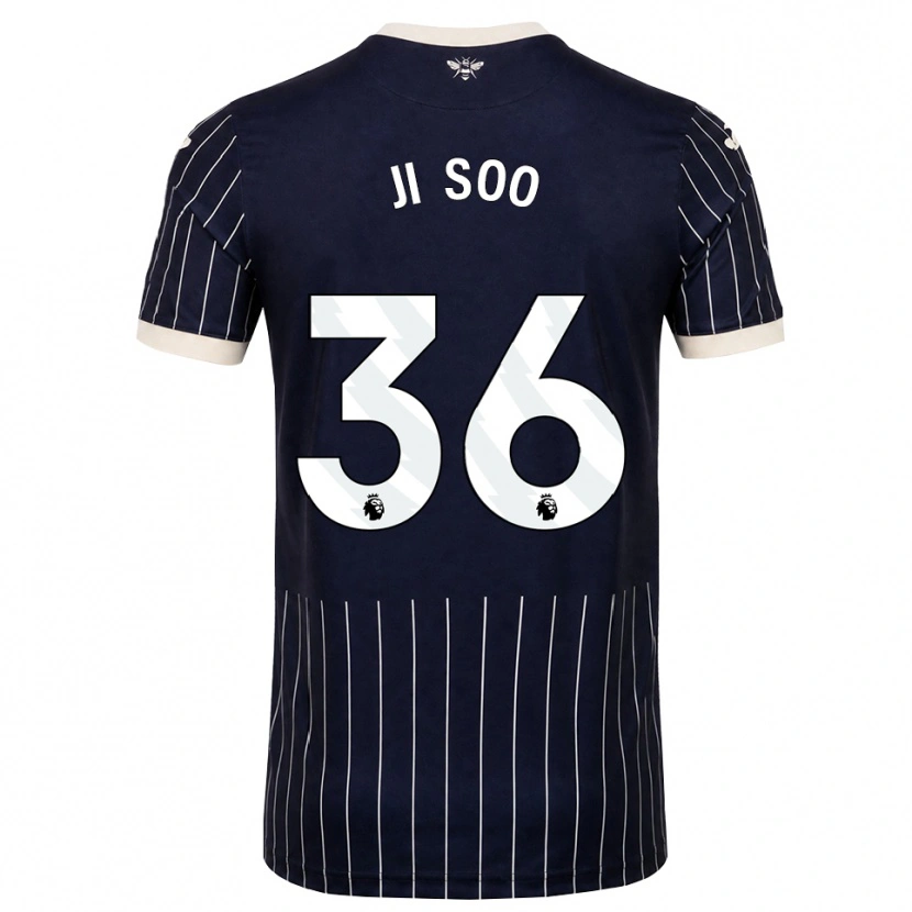 Danxen Kinderen Ji-Soo Kim #36 Zwart Wit Uitshirt Uittenue 2026/27 T-Shirt België