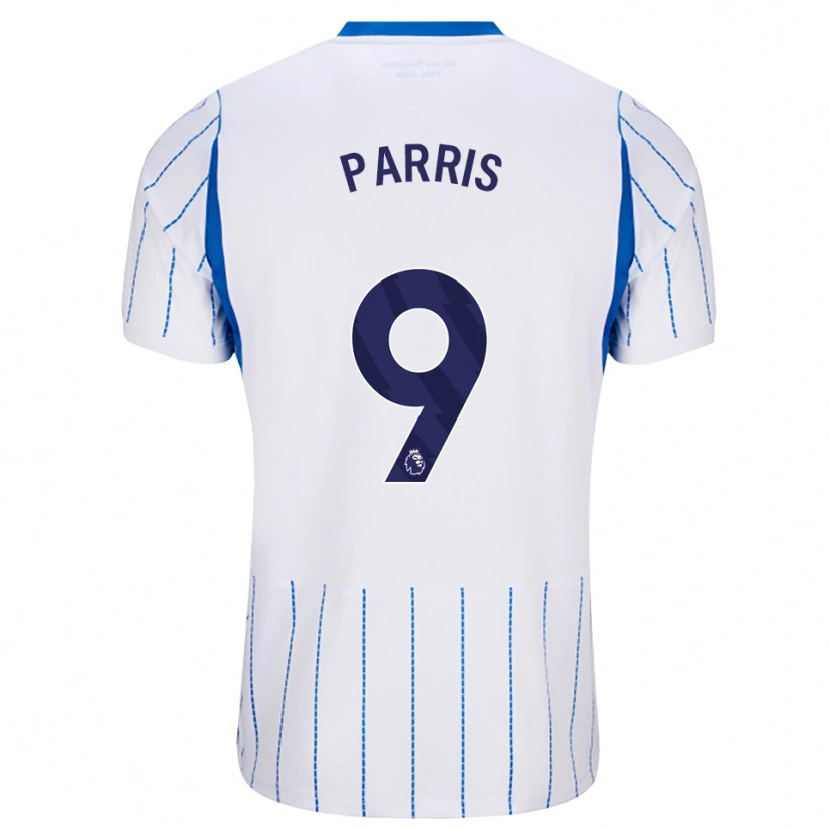 Danxen Kinderen Nikita Parris #9 Hemelsblauw Wit Uitshirt Uittenue 2026/27 T-Shirt België