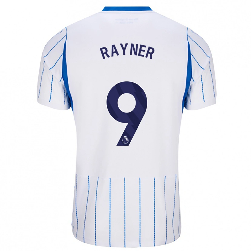 Danxen Kinderen Rebecca Rayner #9 Hemelsblauw Wit Uitshirt Uittenue 2026/27 T-Shirt België