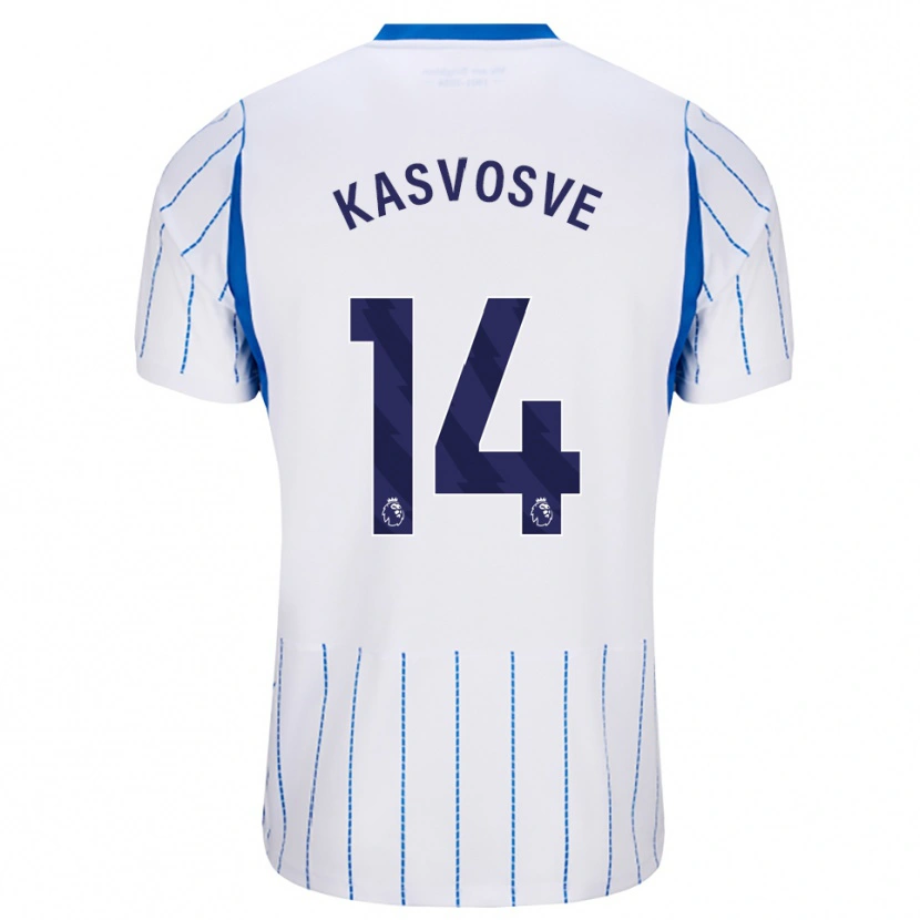 Danxen Kinderen Henry Kasvosve #14 Hemelsblauw Wit Uitshirt Uittenue 2026/27 T-Shirt België