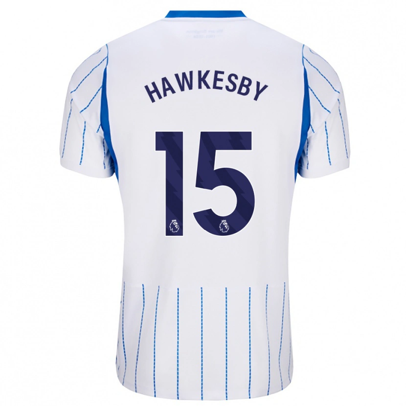 Danxen Kinderen Mackenzie Hawkesby #15 Hemelsblauw Wit Uitshirt Uittenue 2026/27 T-Shirt België