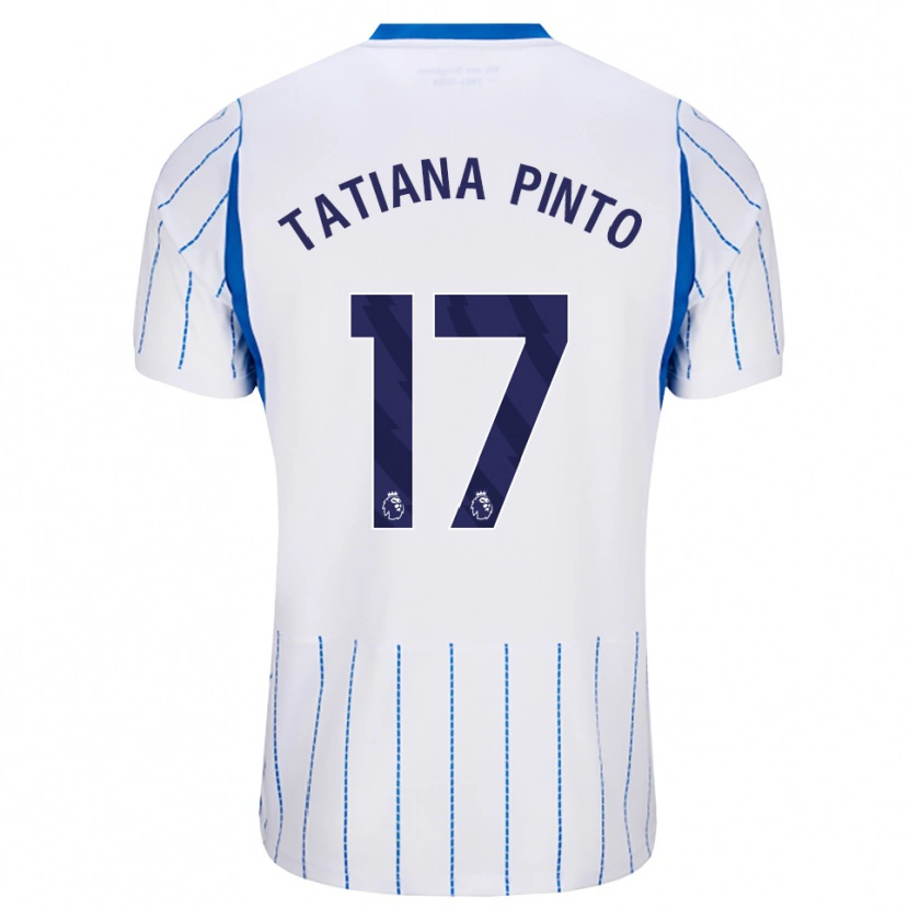 Danxen Kinderen Tatiana Vanessa Ferreira Pinto #17 Hemelsblauw Wit Uitshirt Uittenue 2026/27 T-Shirt België