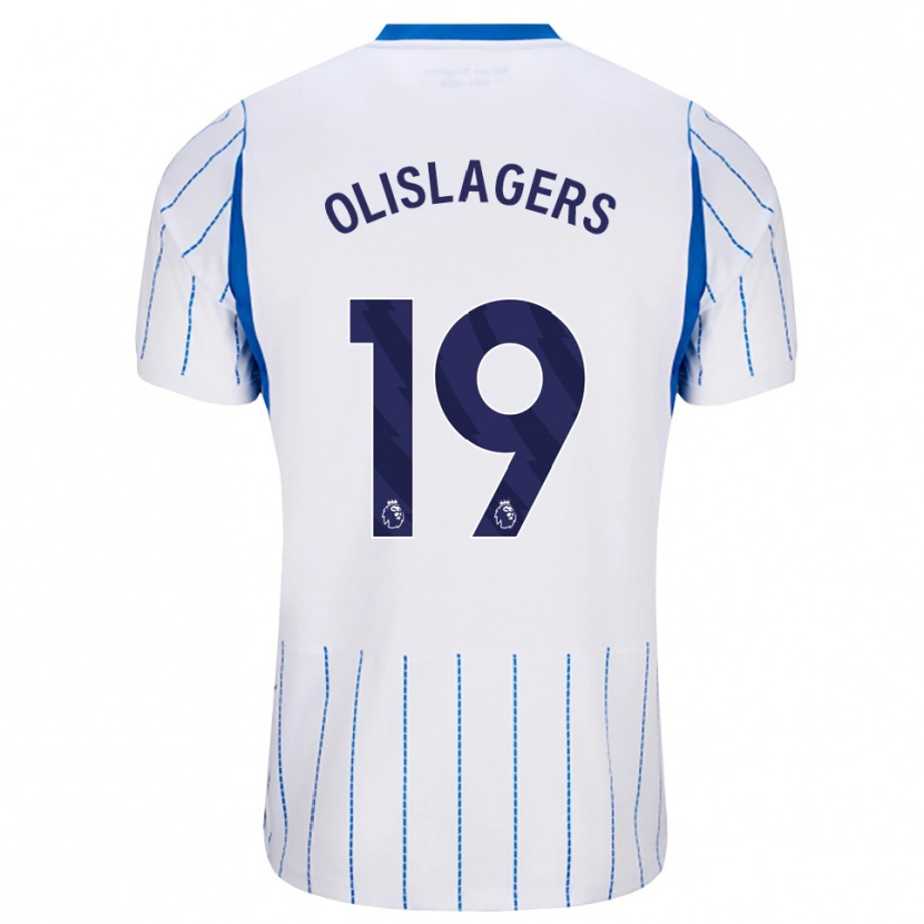 Danxen Kinderen Marisa Olislagers #19 Hemelsblauw Wit Uitshirt Uittenue 2026/27 T-Shirt België