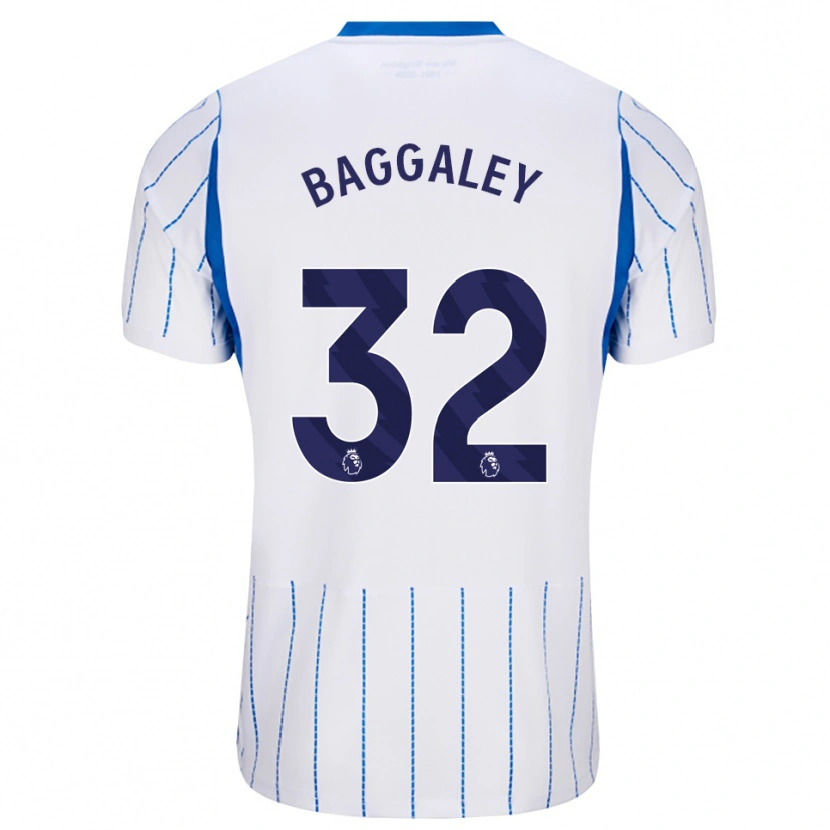 Danxen Kinderen Sophie Baggaley #32 Hemelsblauw Wit Uitshirt Uittenue 2026/27 T-Shirt België