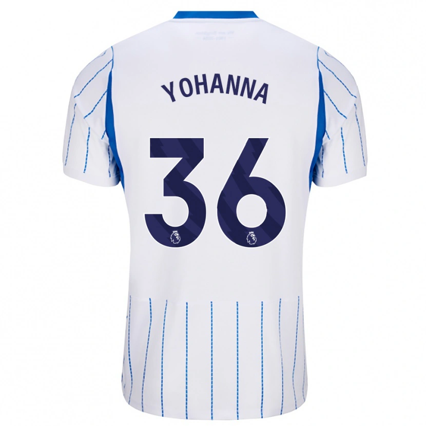 Danxen Kinderen Zadok Yohanna #36 Hemelsblauw Wit Uitshirt Uittenue 2026/27 T-Shirt België