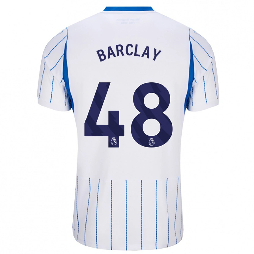 Danxen Kinderen Ben Barclay #48 Hemelsblauw Wit Uitshirt Uittenue 2026/27 T-Shirt België