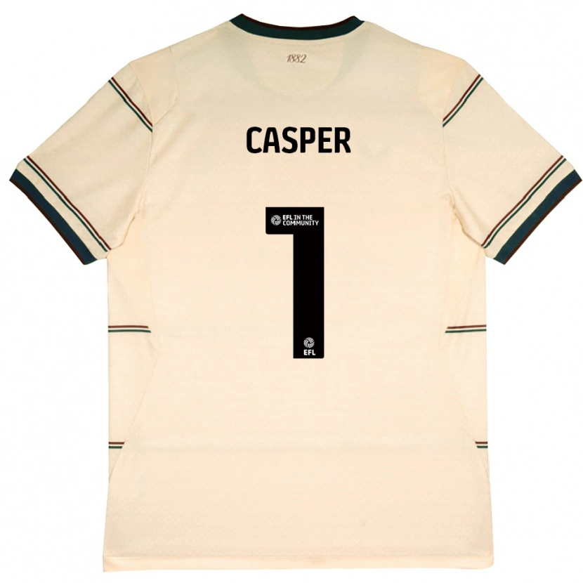 Danxen Kinderen Charlie Casper #1 Beige Bordeaux Uitshirt Uittenue 2026/27 T-Shirt België