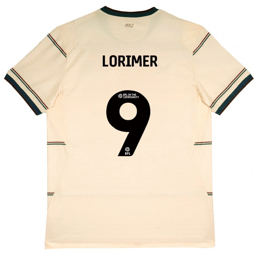 Danxen Kinderen Archie Lorimer #9 Beige Bordeaux Uitshirt Uittenue 2026/27 T-Shirt België
