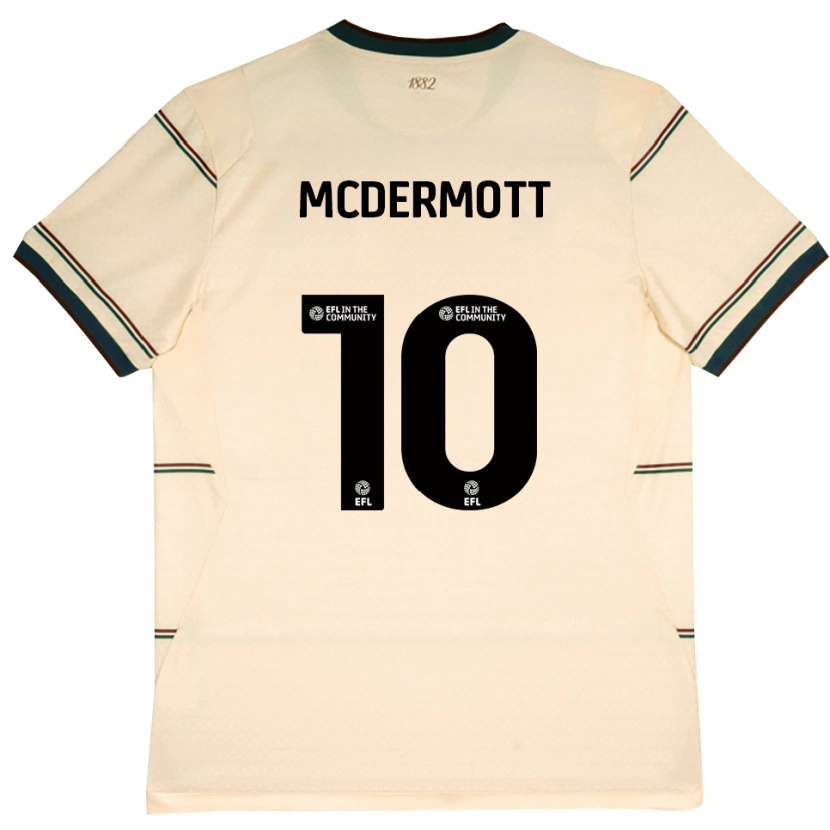 Danxen Kinderen Tommy Mcdermott #10 Beige Bordeaux Uitshirt Uittenue 2026/27 T-Shirt België