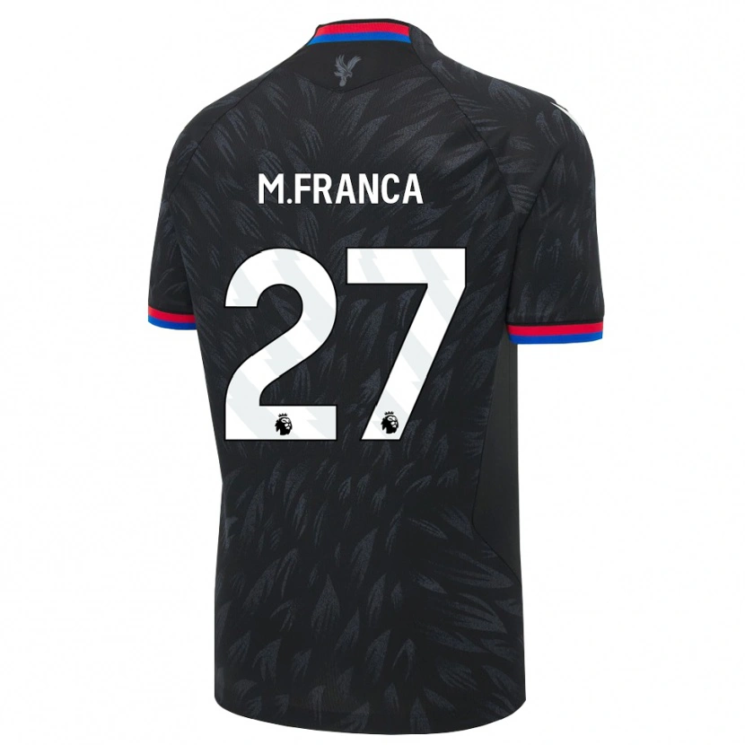 Danxen Kinderen Matheus França #27 Zwart Blauw Rood Uitshirt Uittenue 2026/27 T-Shirt België