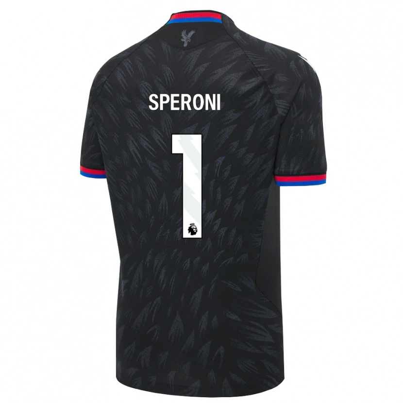 Danxen Kinderen Thiago Speroni #1 Zwart Blauw Rood Uitshirt Uittenue 2026/27 T-Shirt België