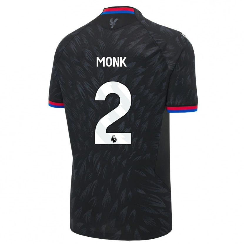 Danxen Kinderen Dylan Monk #2 Zwart Blauw Rood Uitshirt Uittenue 2026/27 T-Shirt België