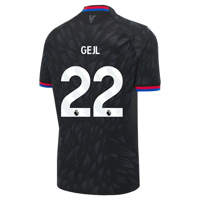 Danxen Kinderen Mille Gejl #22 Zwart Blauw Rood Uitshirt Uittenue 2026/27 T-Shirt België