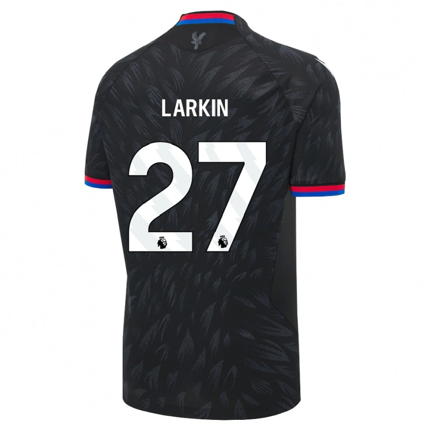 Danxen Kinderen Abbie Larkin #27 Zwart Blauw Rood Uitshirt Uittenue 2026/27 T-Shirt België