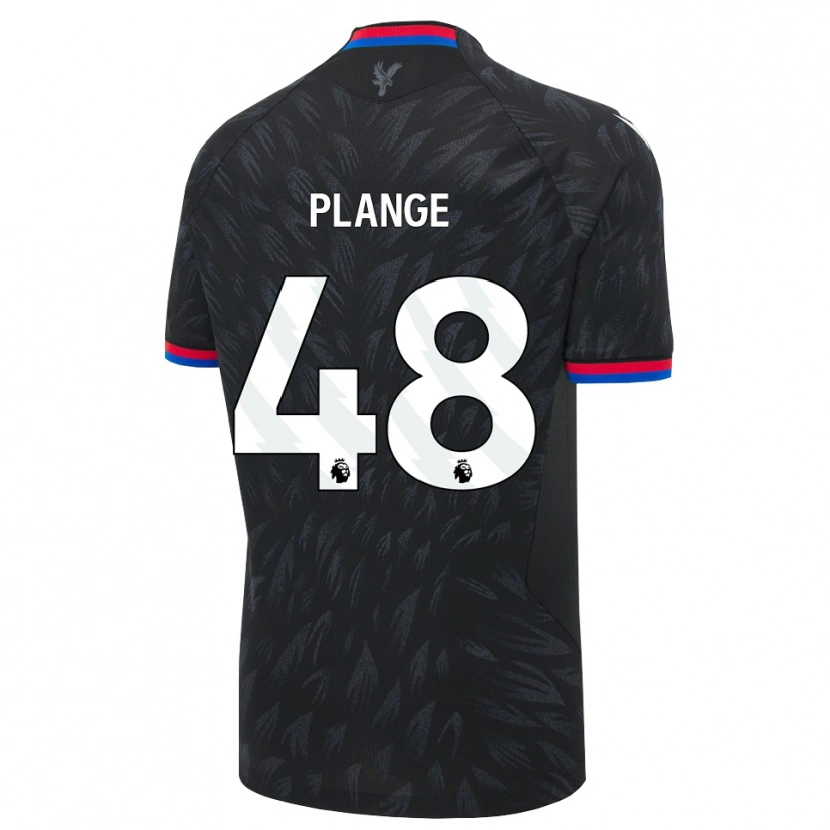 Danxen Kinderen Luke Plange #48 Zwart Blauw Rood Uitshirt Uittenue 2026/27 T-Shirt België