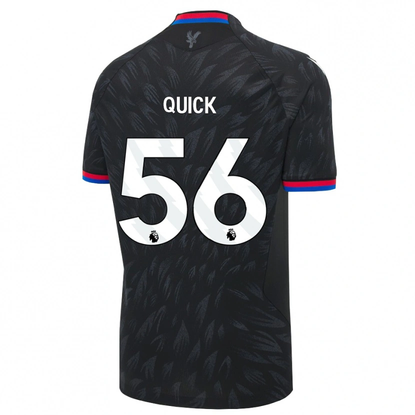 Danxen Kinderen Daniel Quick #56 Zwart Blauw Rood Uitshirt Uittenue 2026/27 T-Shirt België
