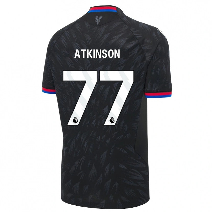Danxen Kinderen Isibeal Atkinson #77 Zwart Blauw Rood Uitshirt Uittenue 2026/27 T-Shirt België