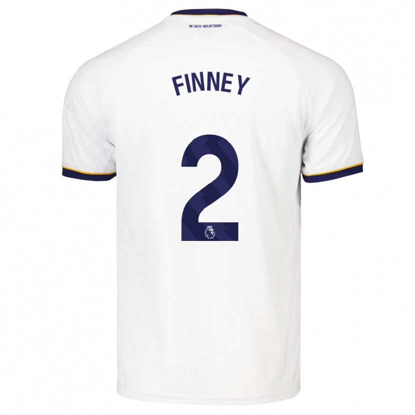 Danxen Kinderen George Finney #2 Middernachtblauw Wit Geel Uitshirt Uittenue 2026/27 T-Shirt België