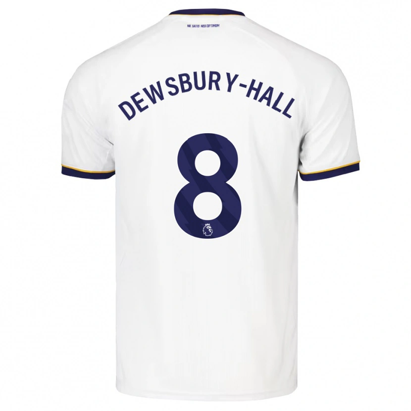 Danxen Kinderen Kiernan Dewsbury-Hall #8 Middernachtblauw Wit Geel Uitshirt Uittenue 2026/27 T-Shirt België
