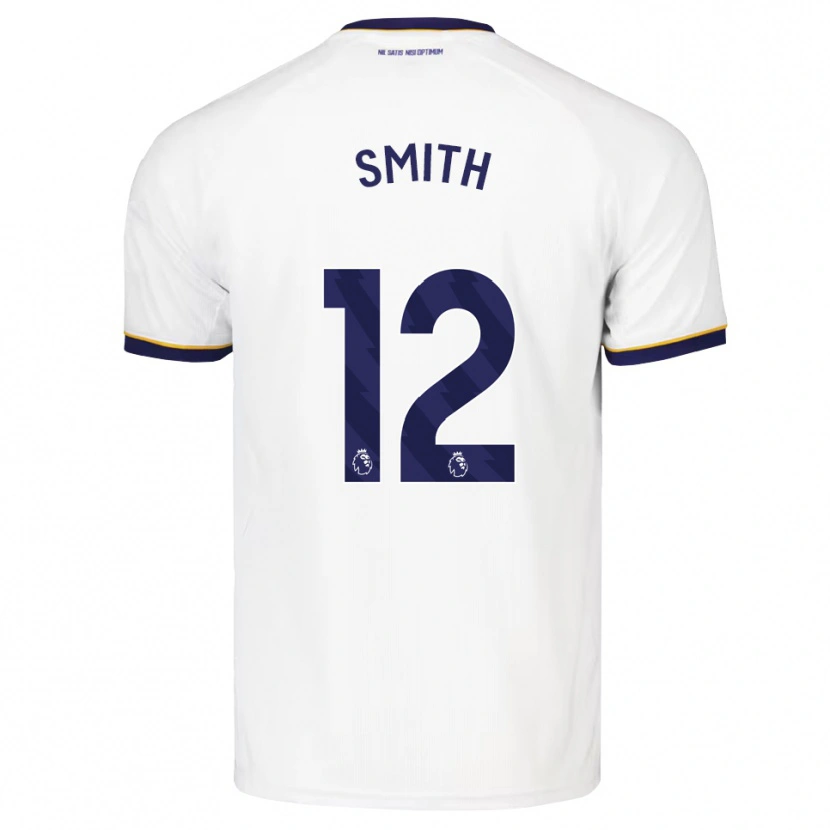 Danxen Kinderen Lewis Smith #12 Middernachtblauw Wit Geel Uitshirt Uittenue 2026/27 T-Shirt België