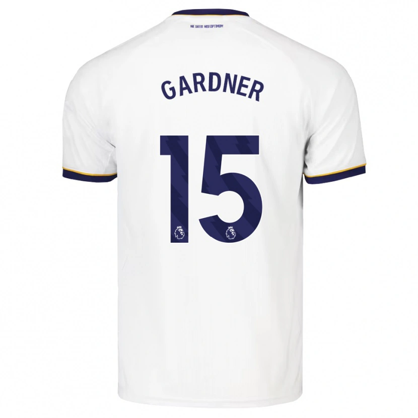 Danxen Kinderen Luis Gardner #15 Middernachtblauw Wit Geel Uitshirt Uittenue 2026/27 T-Shirt België