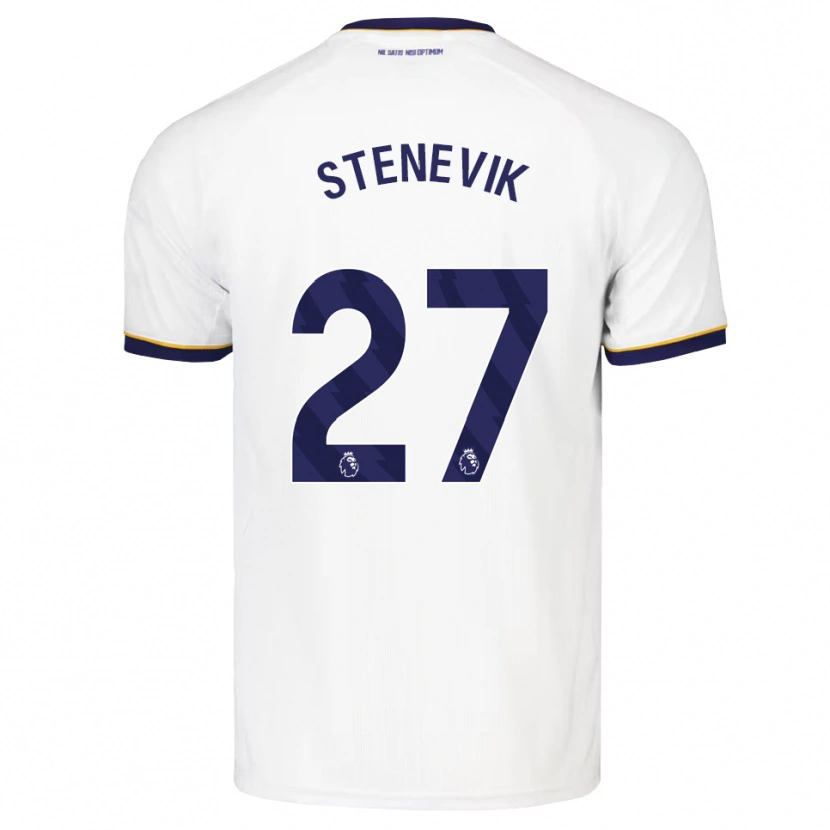 Danxen Kinderen Elise Stenevik #27 Middernachtblauw Wit Geel Uitshirt Uittenue 2026/27 T-Shirt België