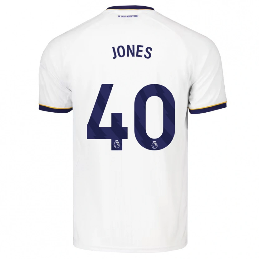 Danxen Kinderen Ellie Jones #40 Middernachtblauw Wit Geel Uitshirt Uittenue 2026/27 T-Shirt België