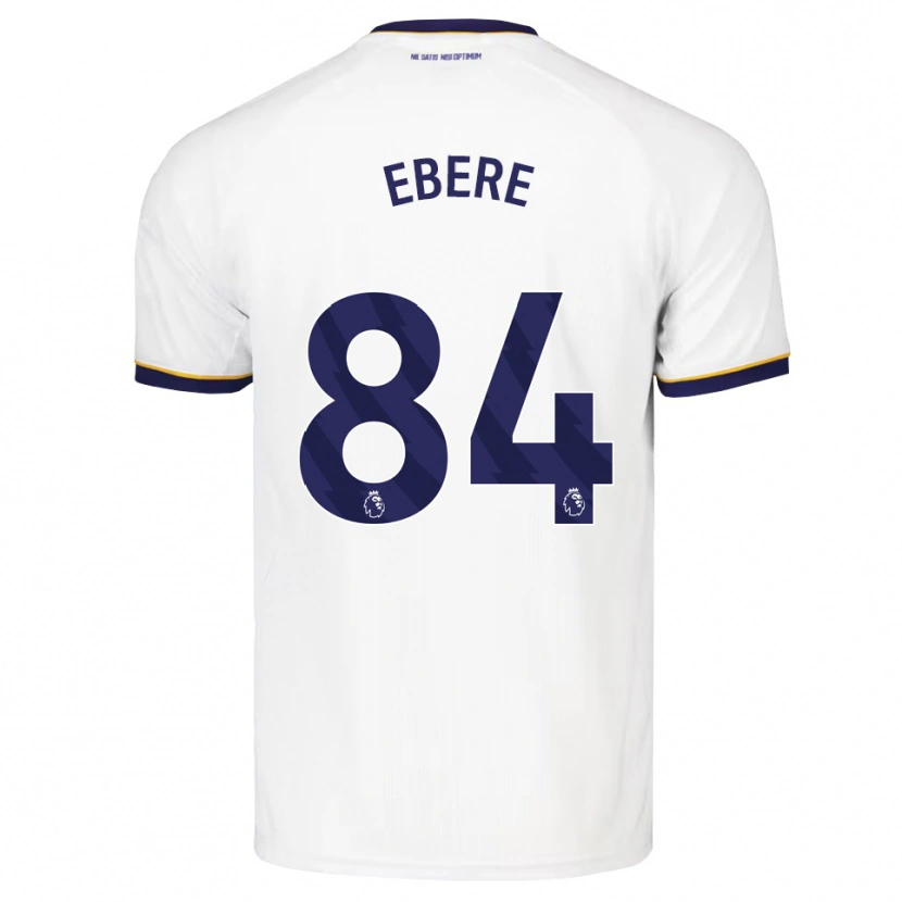 Danxen Kinderen Coby Ebere #84 Middernachtblauw Wit Geel Uitshirt Uittenue 2026/27 T-Shirt België