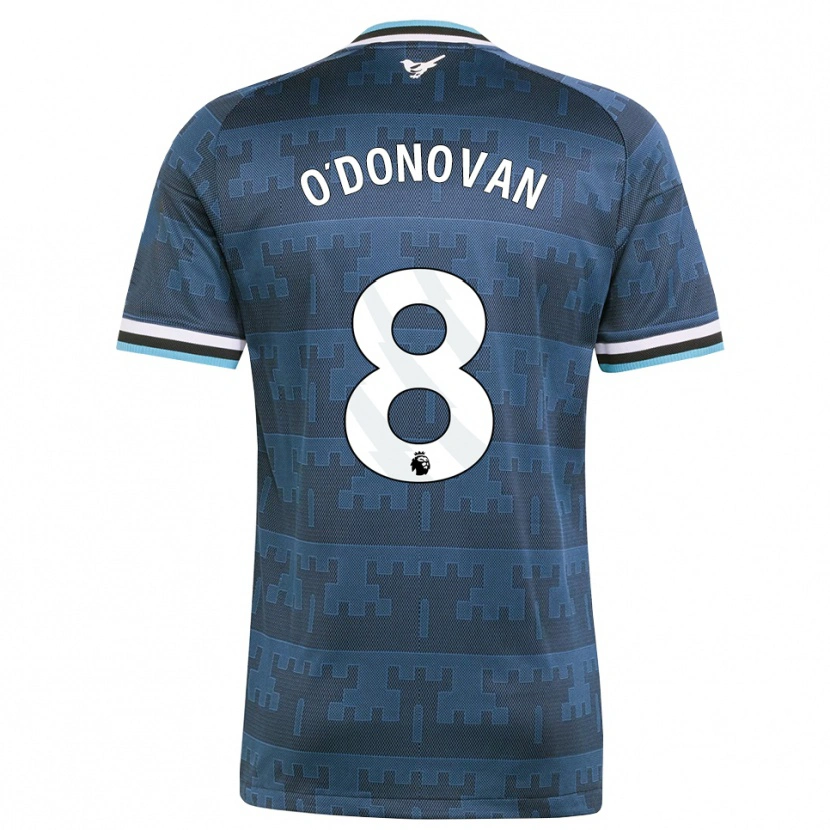 Danxen Kinderen Alex O'donovan #8 Geel Zwart Blauw Uitshirt Uittenue 2026/27 T-Shirt België