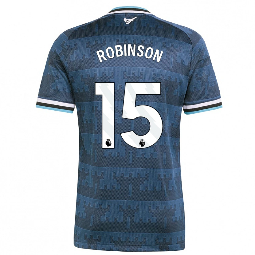 Danxen Kinderen Charlie Robinson #15 Geel Zwart Blauw Uitshirt Uittenue 2026/27 T-Shirt België