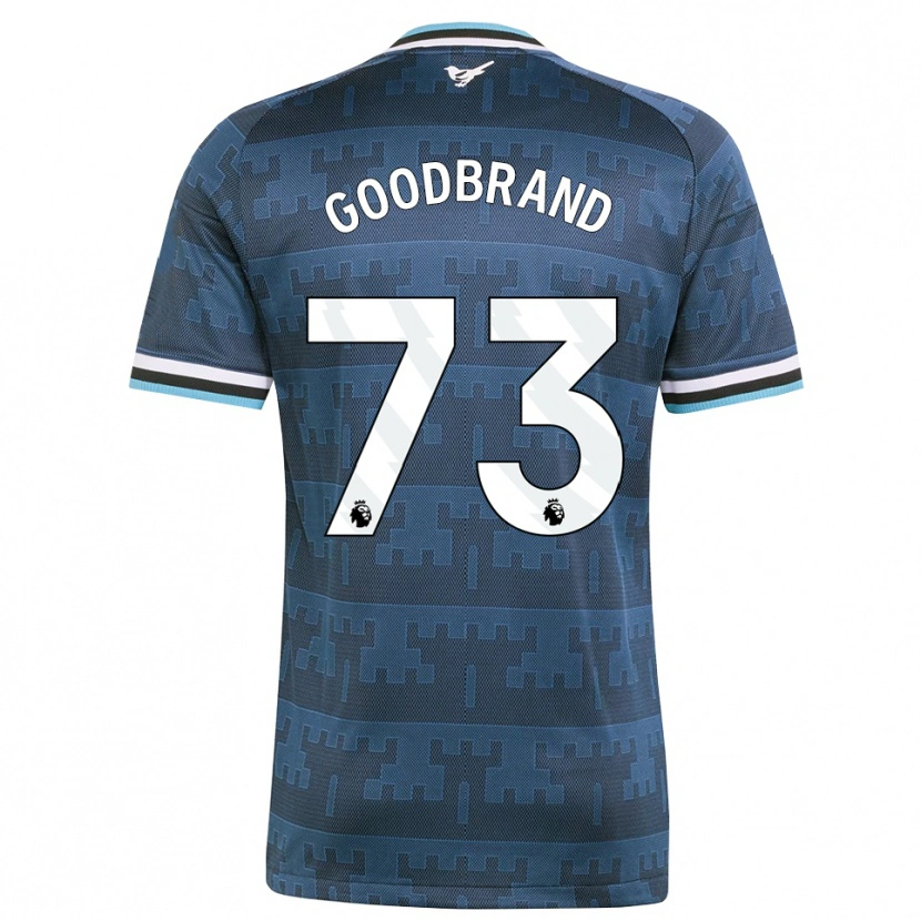 Danxen Kinderen Oliver Goodbrand #73 Geel Zwart Blauw Uitshirt Uittenue 2026/27 T-Shirt België