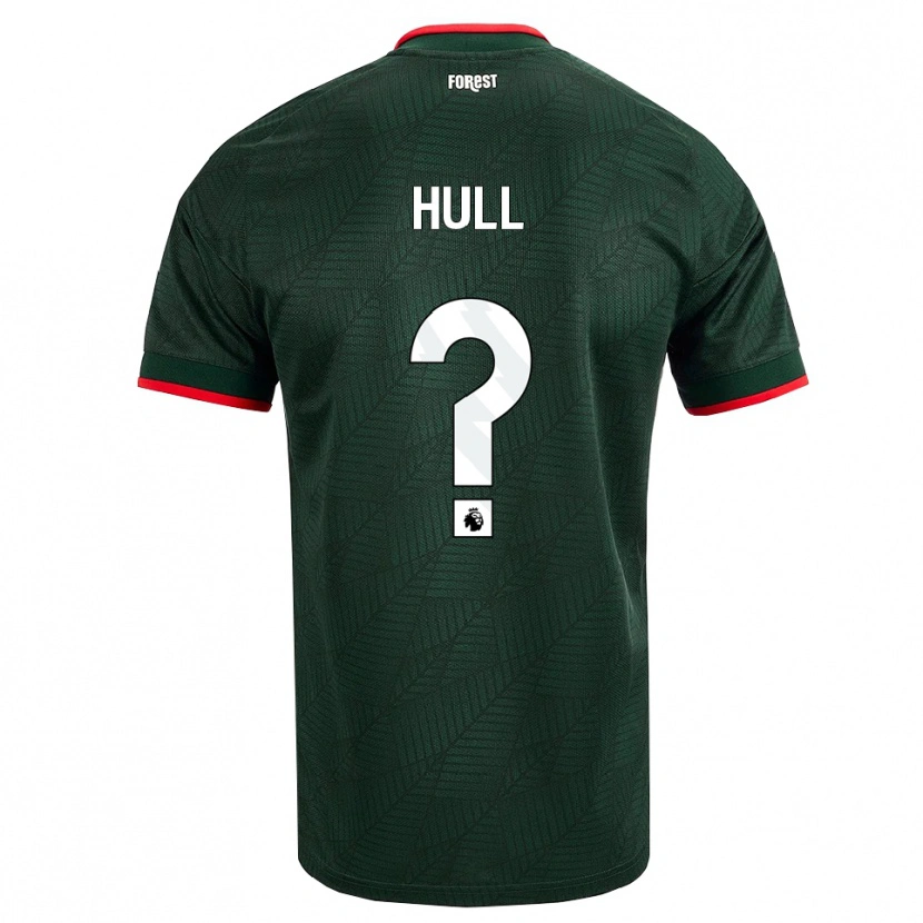 Danxen Kinderen Ethan Hull #0 Donkergroen Rood Uitshirt Uittenue 2026/27 T-Shirt België