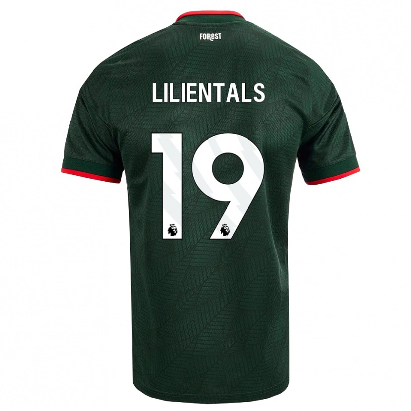 Danxen Kinderen Matiss Lilientals #19 Donkergroen Rood Uitshirt Uittenue 2026/27 T-Shirt België