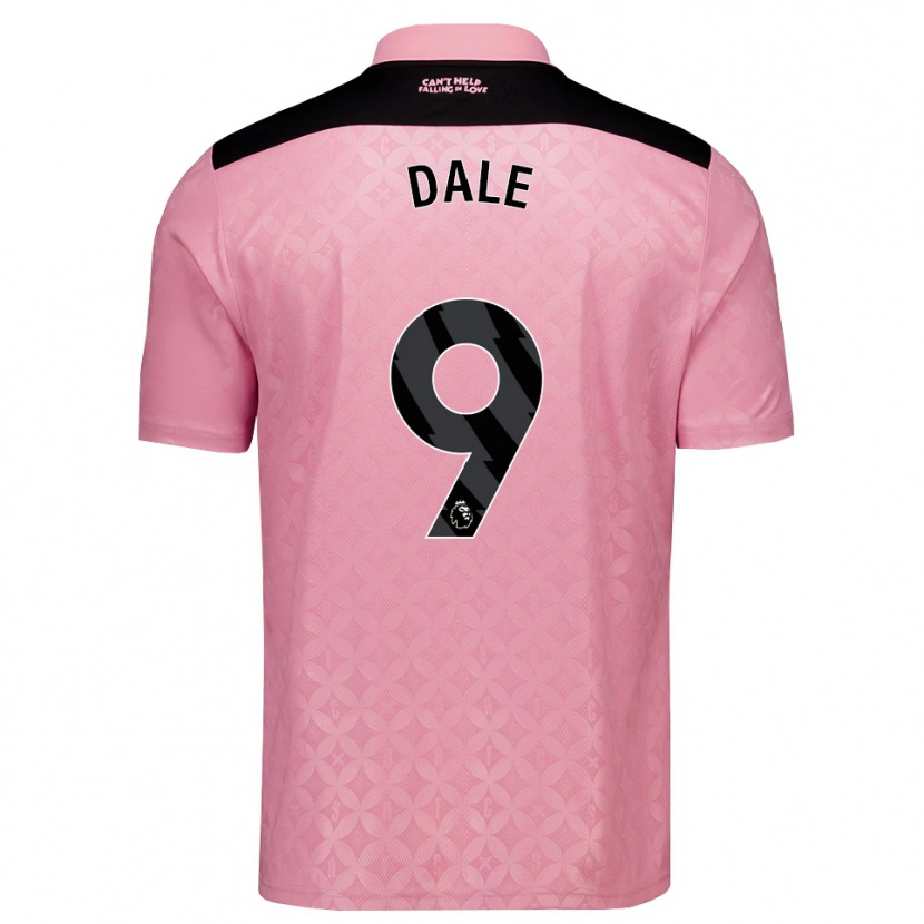 Danxen Kinderen Eleanor Dale #9 Lichtroze Zwart Uitshirt Uittenue 2026/27 T-Shirt België