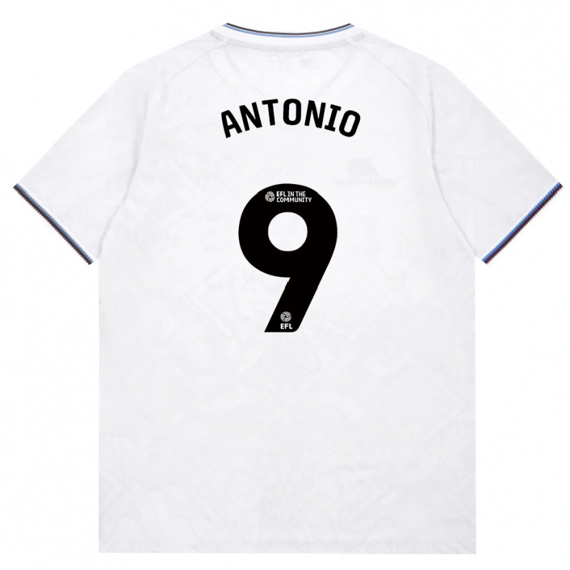 Danxen Kinderen Michail Antonio #9 Bordeaux Wit Uitshirt Uittenue 2026/27 T-Shirt België