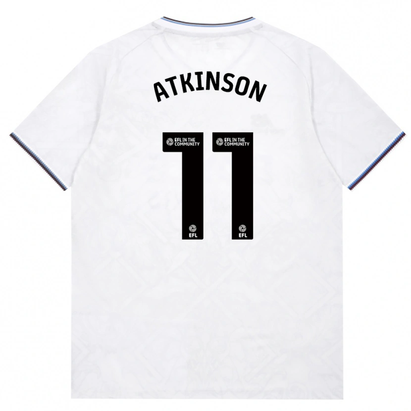 Danxen Kinderen Izzy Atkinson #11 Bordeaux Wit Uitshirt Uittenue 2026/27 T-Shirt België