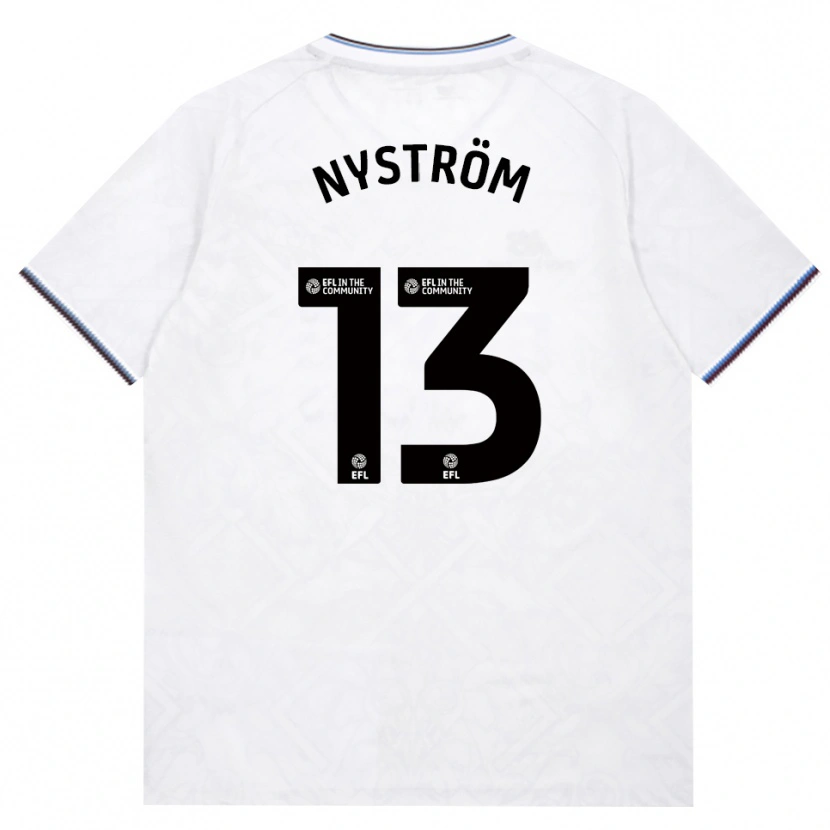 Danxen Kinderen Eva Nyström #13 Bordeaux Wit Uitshirt Uittenue 2026/27 T-Shirt België