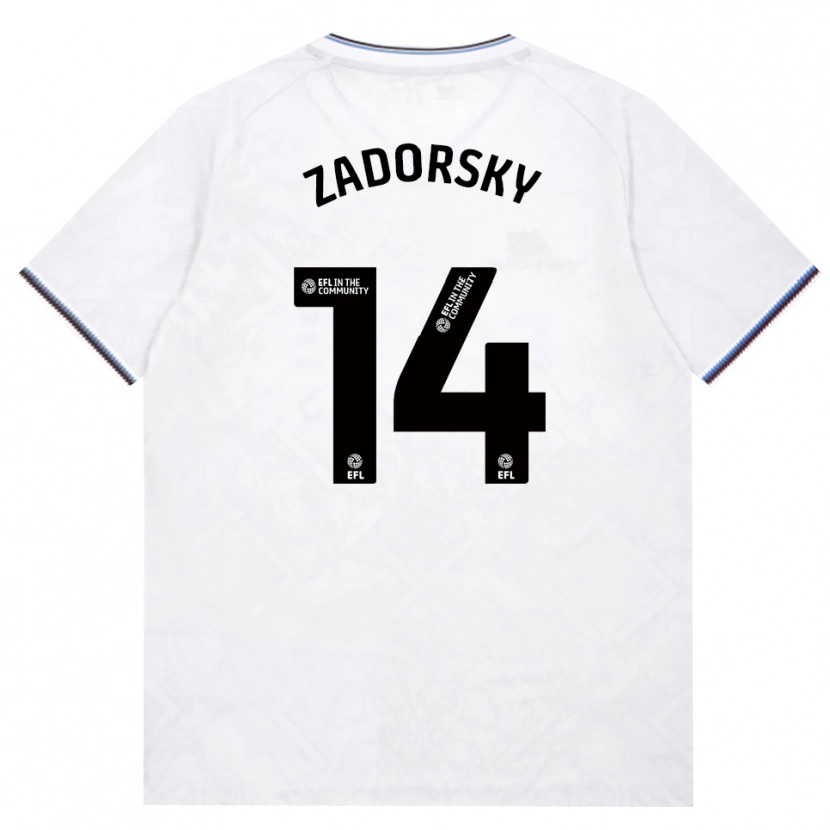 Danxen Kinderen Shelina Zadorsky #14 Bordeaux Wit Uitshirt Uittenue 2026/27 T-Shirt België