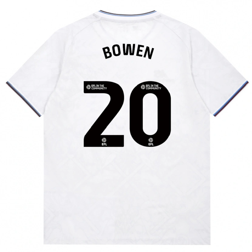 Danxen Kinderen Jarrod Bowen #20 Bordeaux Wit Uitshirt Uittenue 2026/27 T-Shirt België