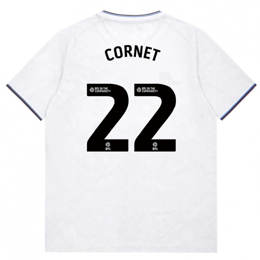 Danxen Kinderen Maxwel Cornet #22 Bordeaux Wit Uitshirt Uittenue 2026/27 T-Shirt België