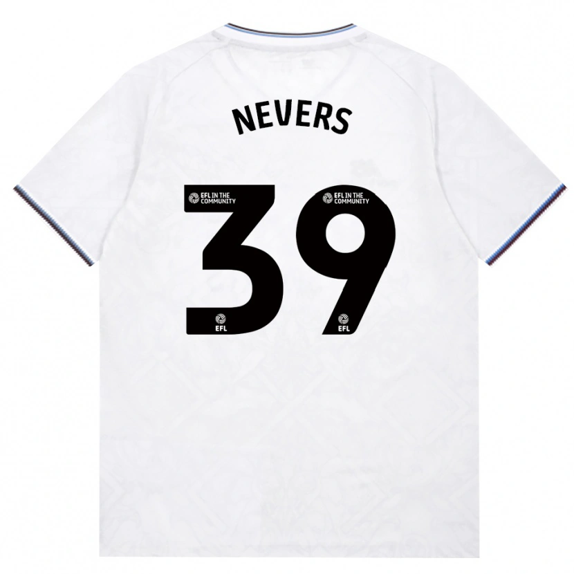 Danxen Kinderen Thierry Nevers #39 Bordeaux Wit Uitshirt Uittenue 2026/27 T-Shirt België