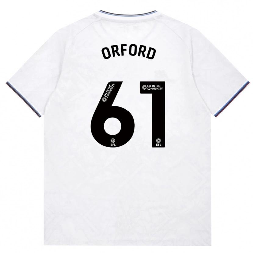 Danxen Kinderen Lewis Orford #61 Bordeaux Wit Uitshirt Uittenue 2026/27 T-Shirt België