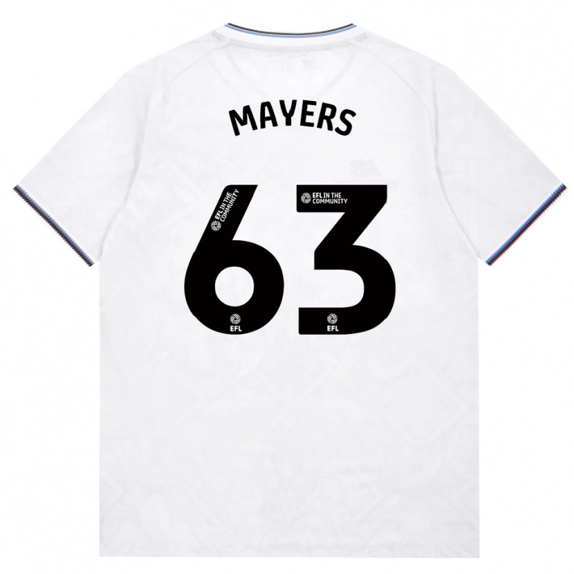 Danxen Kinderen Ezra Mayers #63 Bordeaux Wit Uitshirt Uittenue 2026/27 T-Shirt België
