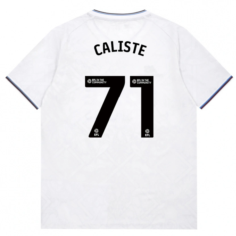 Danxen Kinderen Gabriel Caliste #71 Bordeaux Wit Uitshirt Uittenue 2026/27 T-Shirt België