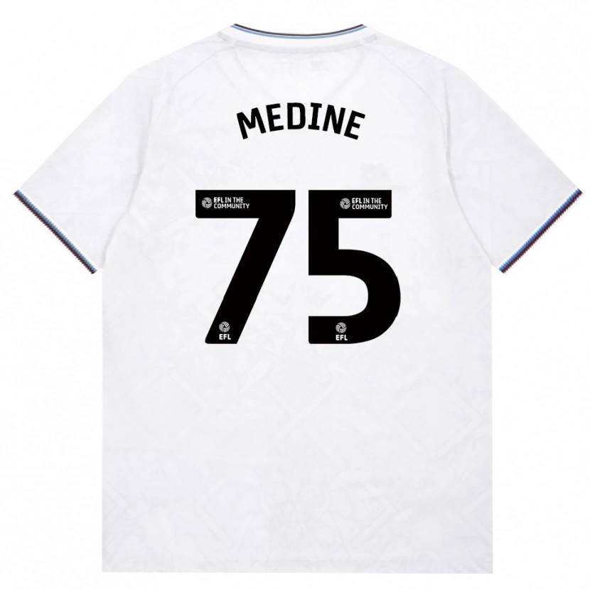 Danxen Kinderen Jethro Medine #75 Bordeaux Wit Uitshirt Uittenue 2026/27 T-Shirt België