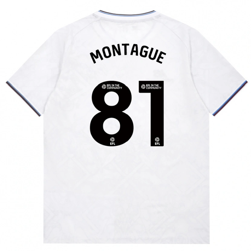 Danxen Kinderen Harry Montague #81 Bordeaux Wit Uitshirt Uittenue 2026/27 T-Shirt België